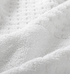 White Lightweight Waffle Towel Detail | Duman Home