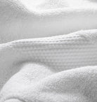Close-up of textured Premium Cotton Whitre Towels