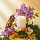 Apotheke Candle with Flowers and Moss | Duman Home