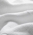White Premium Turkish Cotton Towel Detail | Duman Home