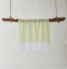 White Imbat Peshtemal Lime | Duman Home