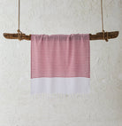 White Imbat Peshtemal Red | Duman Home