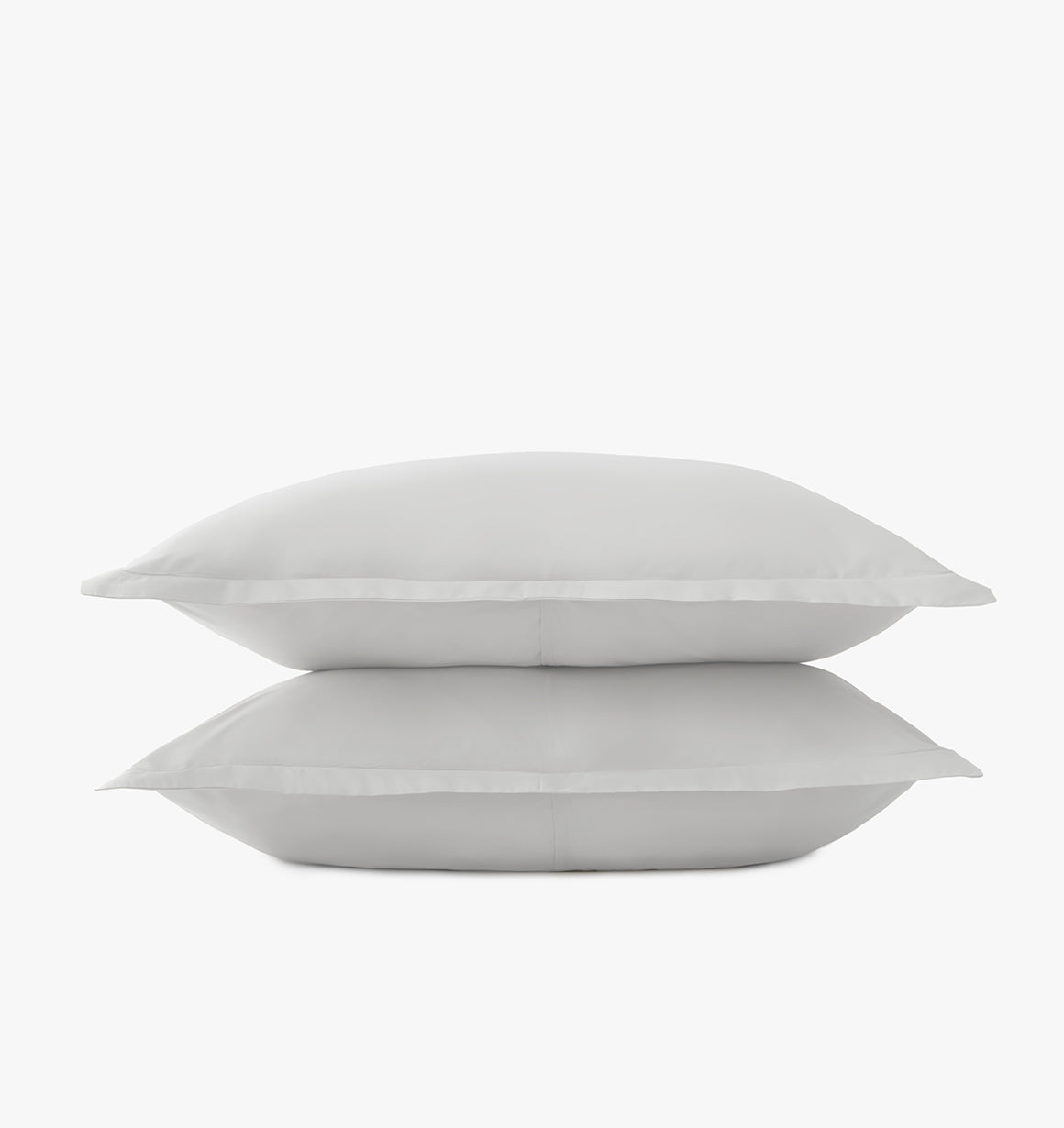 Percale Organic Sham Set Mist | Duman Home