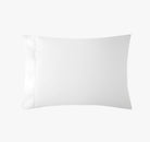 Signature Hemstitch Organic Pillowcase White | Duman Home