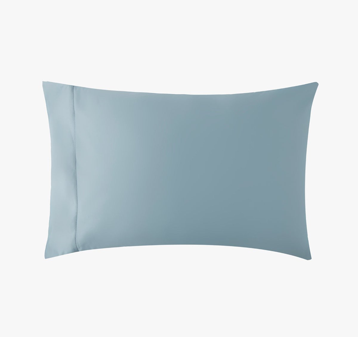Signature Hemstitch Organic Pillowcase Poolside | Duman Home