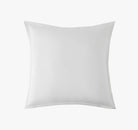 Signature Hemstitch Organic Euro Sham White | Duman Home