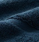 Brooklyn Bath Mat Navy Detail | Duman Home