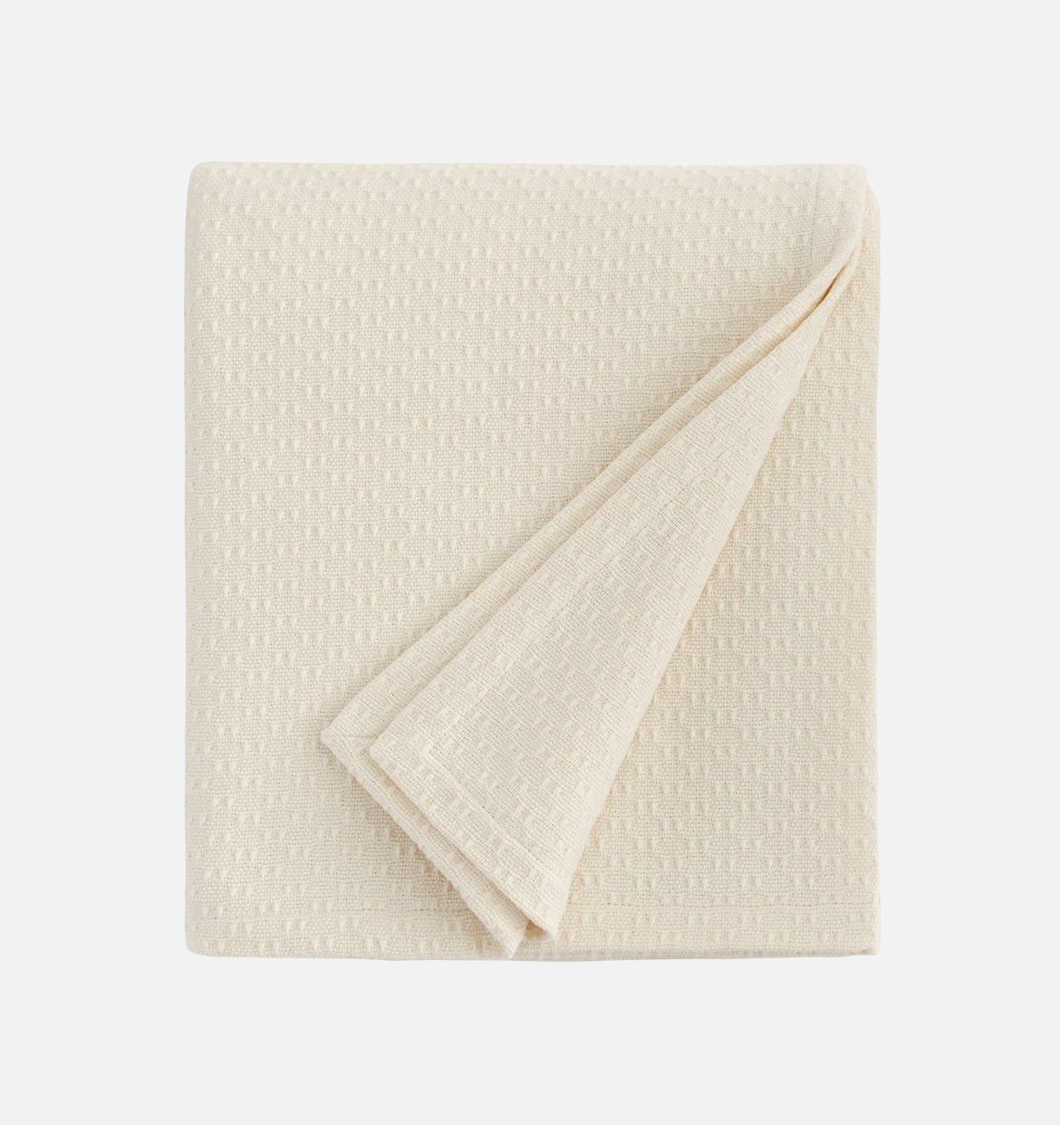 Sferra Corino Blanket in Ivory Color | Duman Home