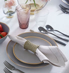 Table with Sferra Festival Dinner Napkins | Duman Home