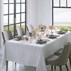 Table Set with Sferra Festival Tablecloth | Duman Home