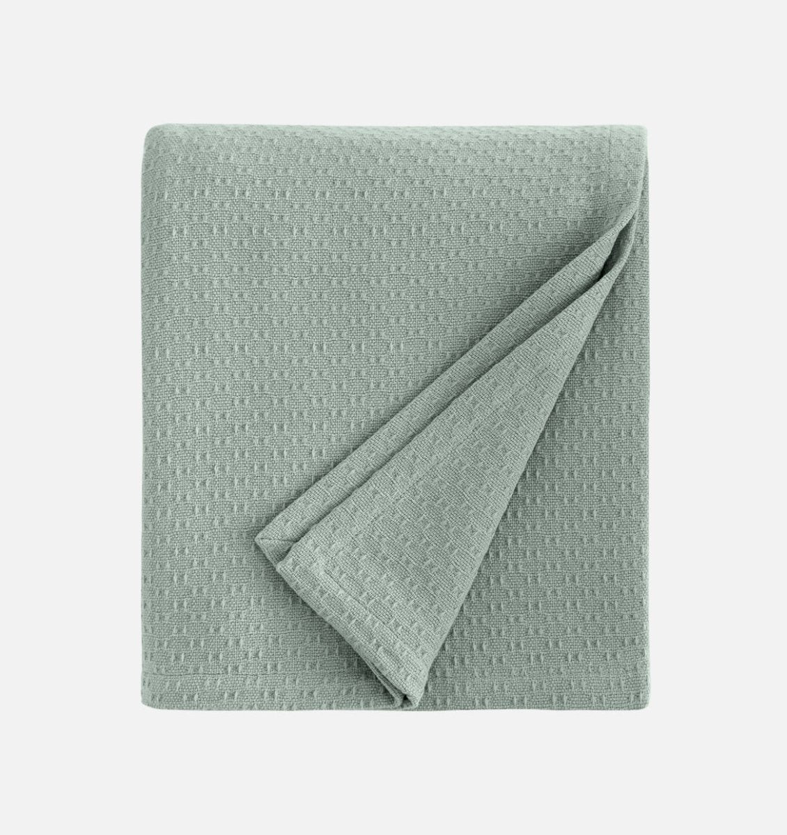 Sferra Corino Blanket in Seagreen Color | Duman Home